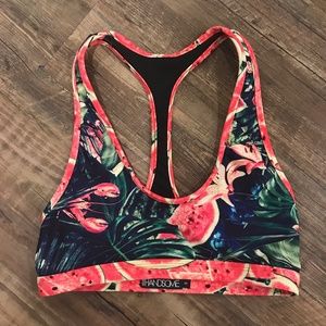 We Are Handsome Active T-Back Sports Bra